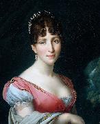 Anne-Louis Girodet de Roussy-Trioson Hortense de Beauharnais oil on canvas